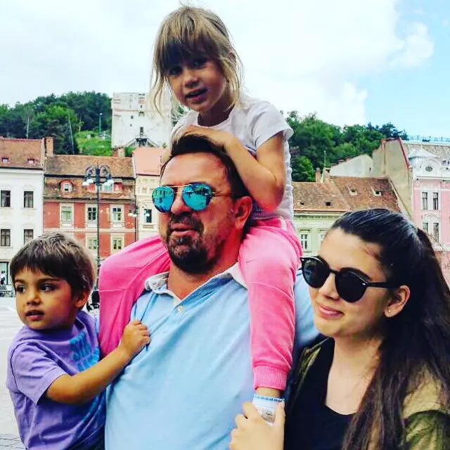 Horia Brenciu si familia