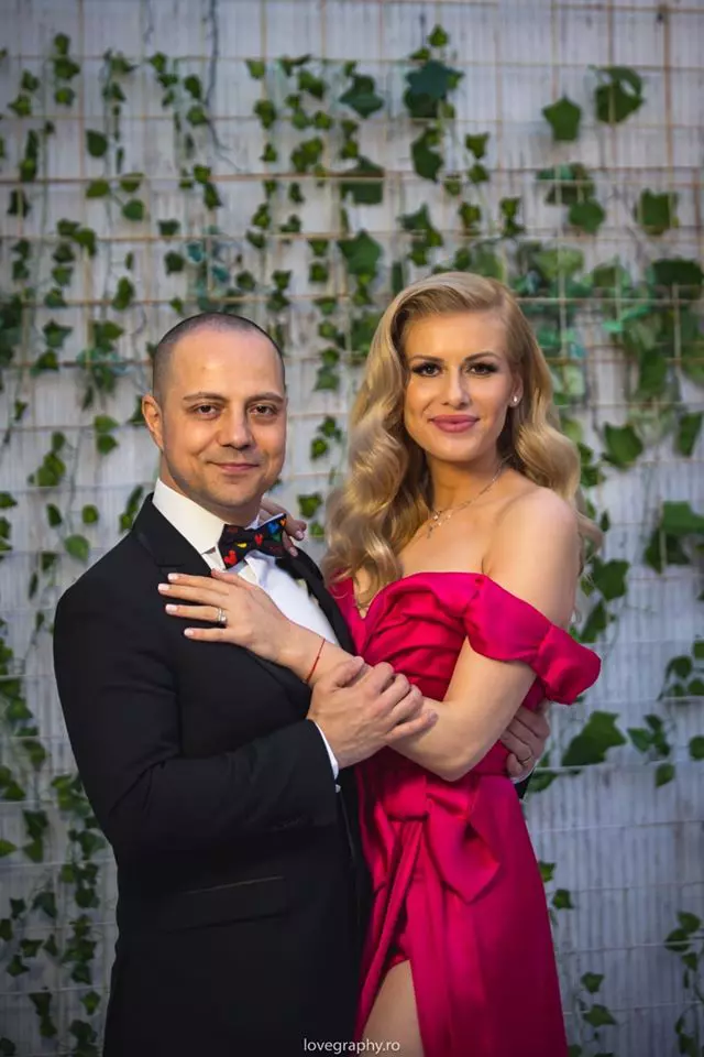 dan badea si madalina la botezul baietelului