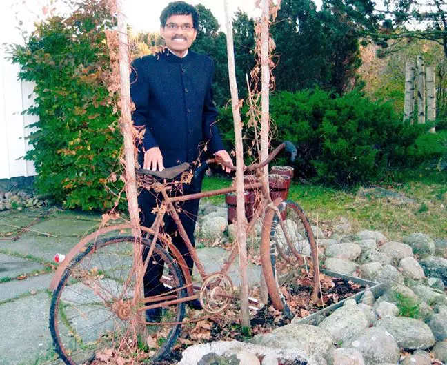 Kumar Mahanandia a pedalat din India pana in Suedia