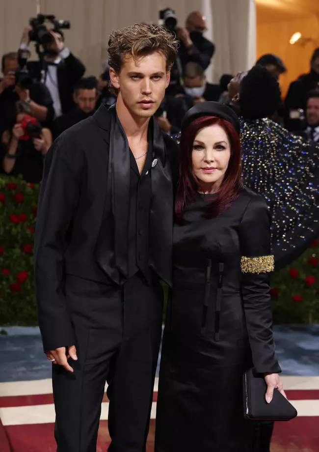 Austin Butler și Priscilla Presely
