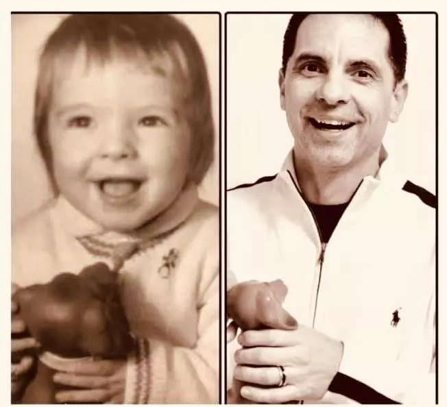 dan negru in copilarie si la 54 de ani