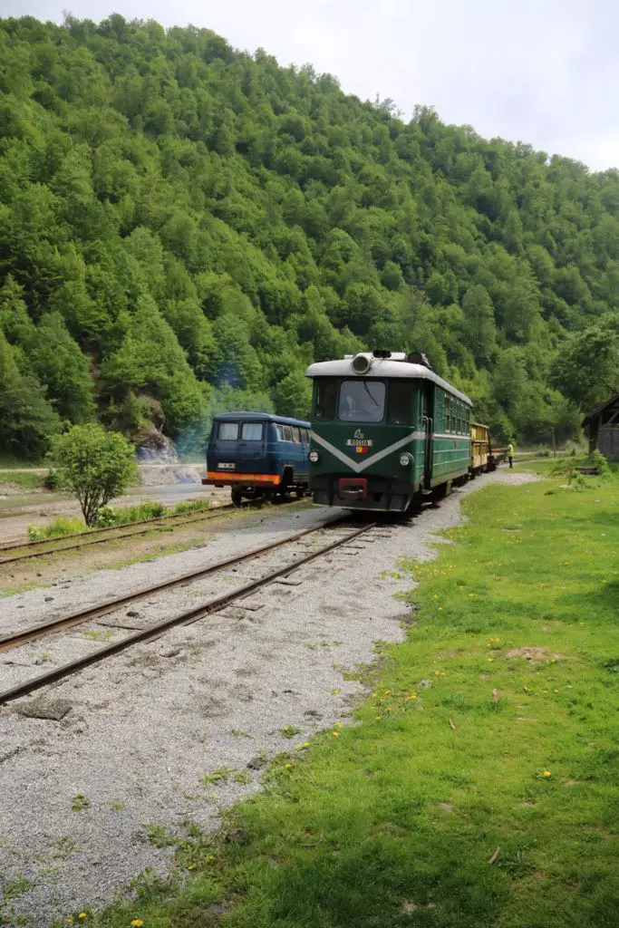 drezina polițiștilor de frontieră maramureșeni