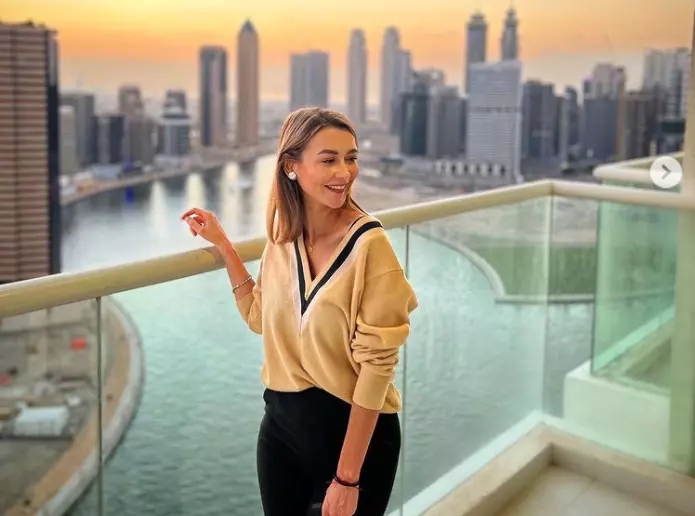 denisa tanase in dubai 1