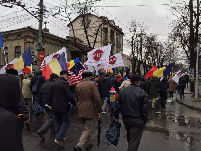 Marș pentru unire la Chișinău (3)