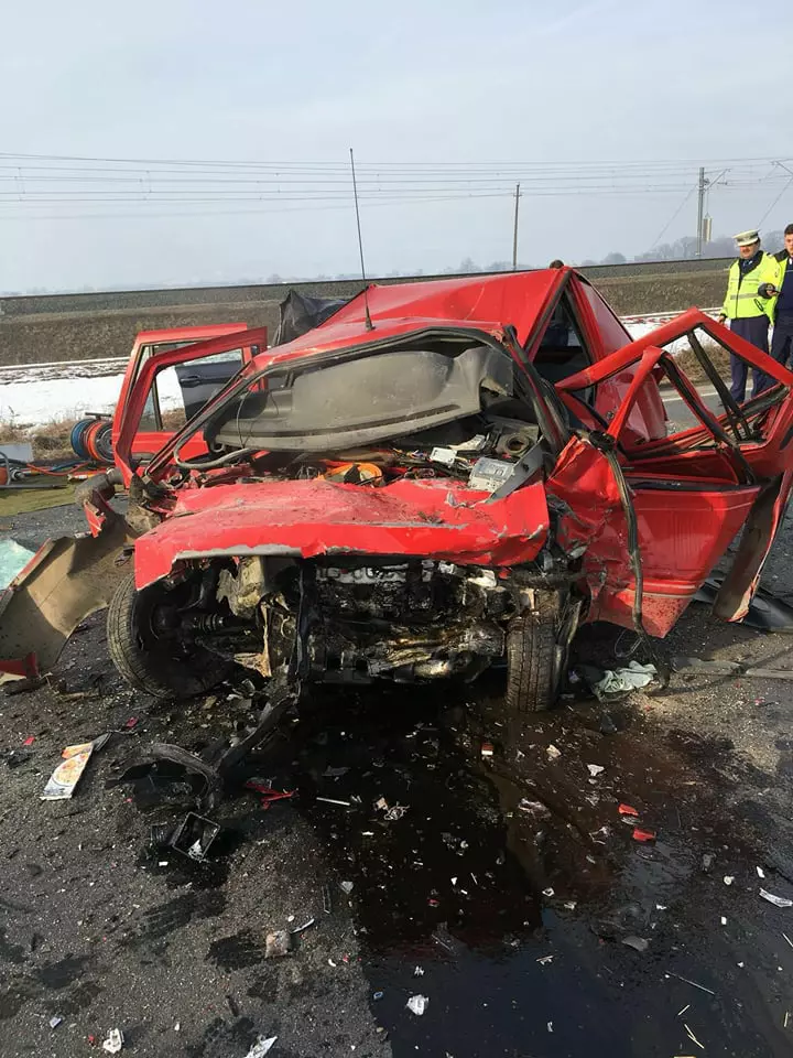 accident în Orăștie, județul Hunedoara (2)