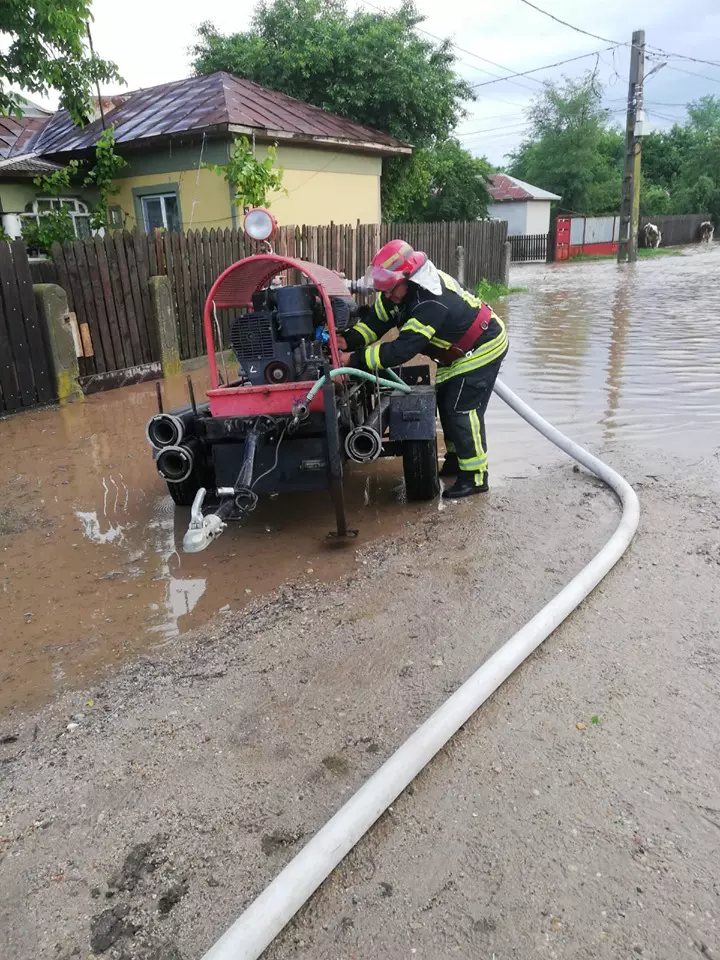 Inundații în Teleorman după ploile torențiale (8)