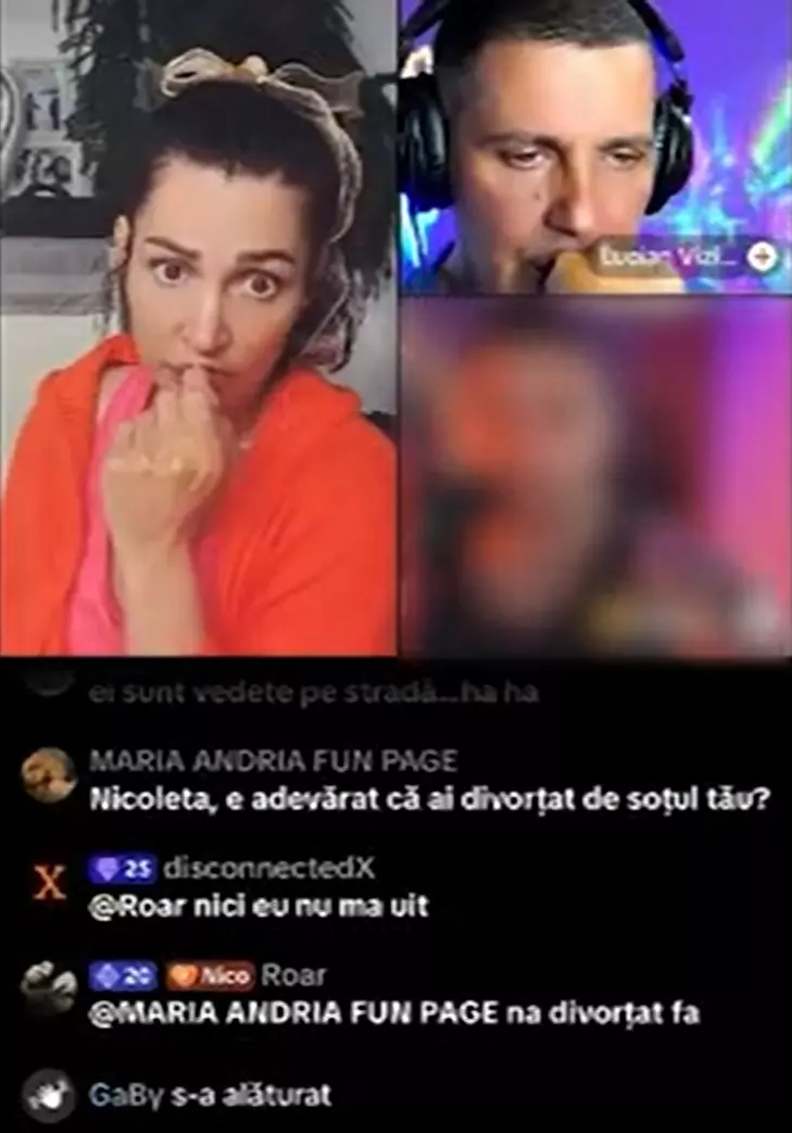 nicoleta luciu lucian viziru live tiktok