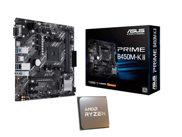 Ryzen 3 3200G si ASUS PRIME B450M-K II