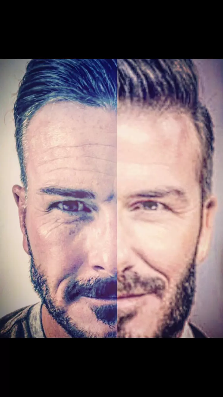 Mark Woodward, sosia lui David Beckham