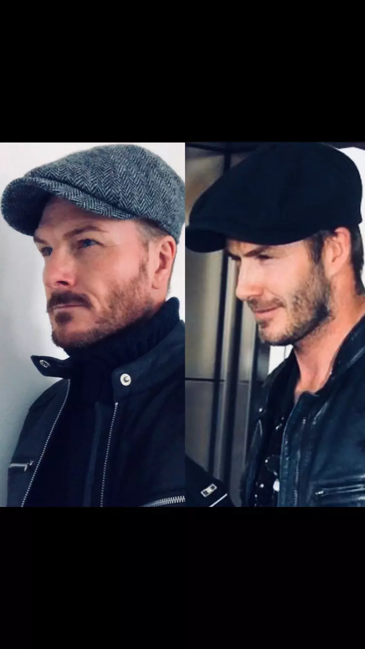 Mark Woodward, sosia lui David Beckham