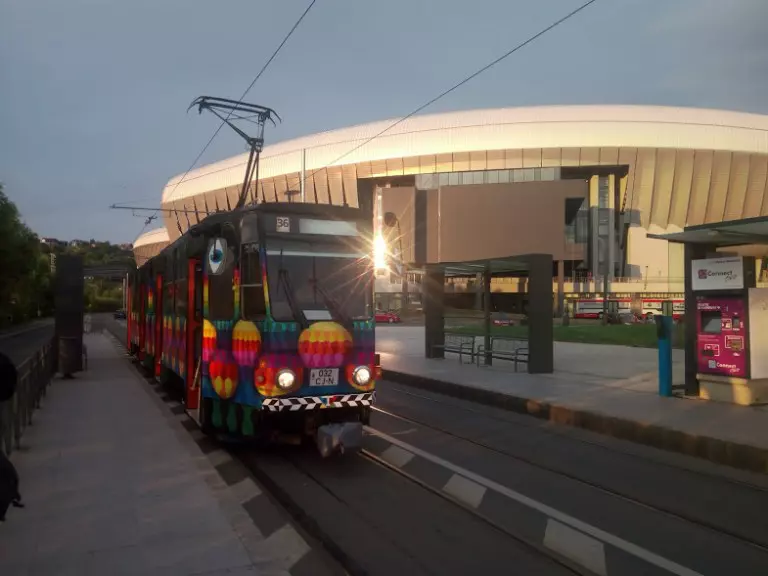 Tramvai pictat la Cluj (1)