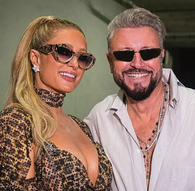 Catalin Botezatu și Paris Hilton 2