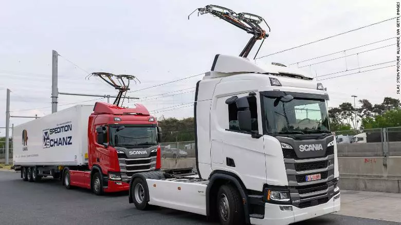 Camioane electrice autostrada Germania