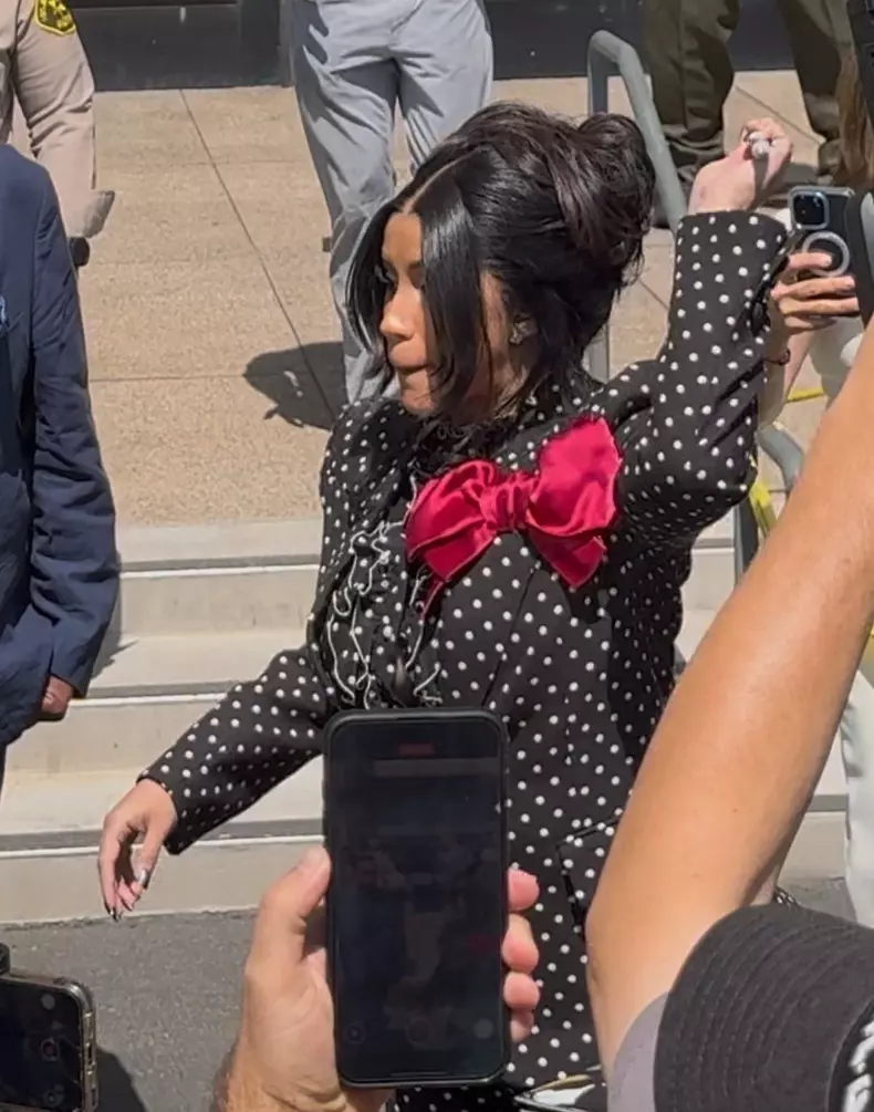 Cardi B angrily throws marker at a blogger who asked if she was pregnant