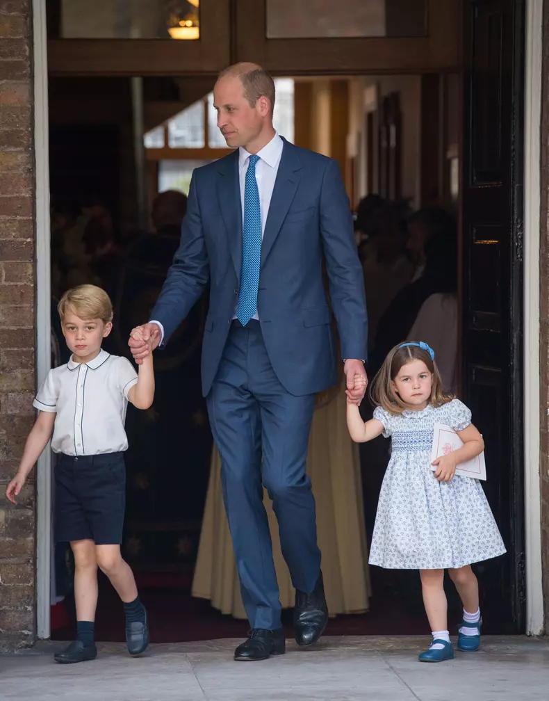 Prinţul Louis al Marii Britanii a fost botezat