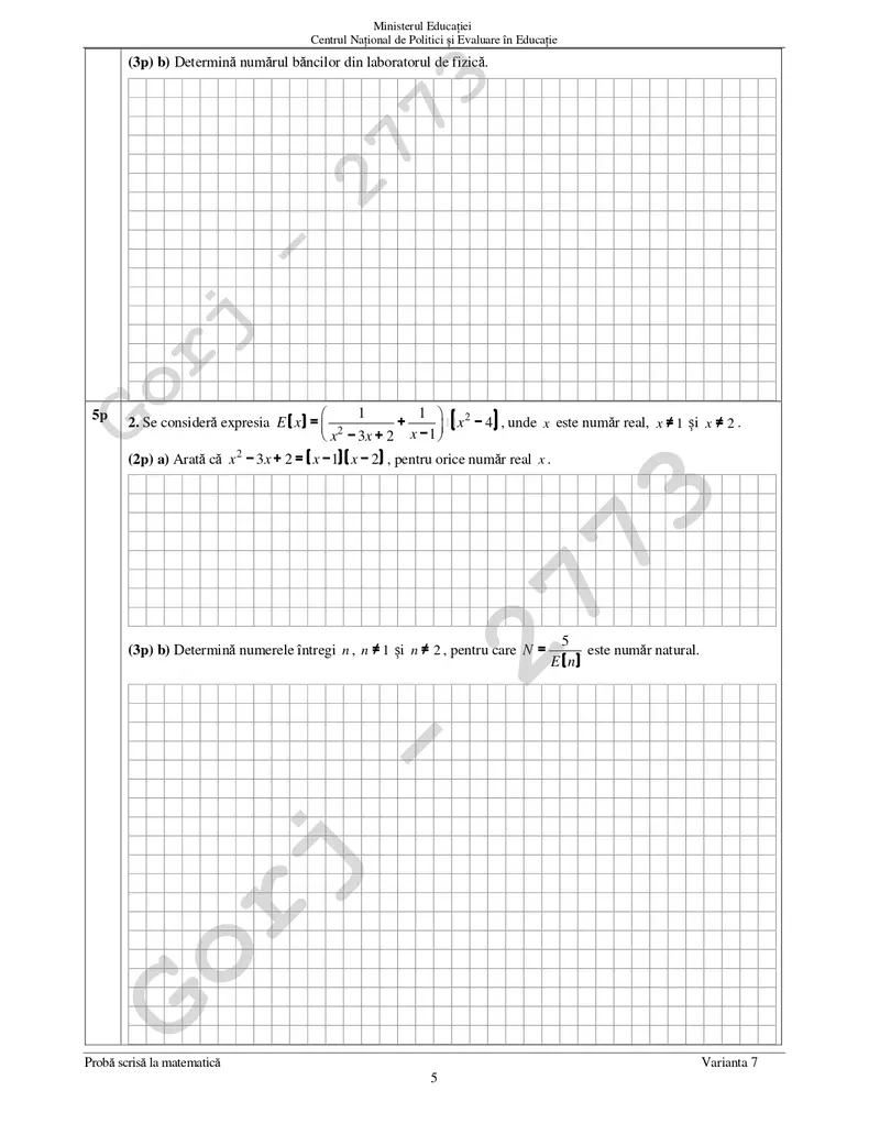 subiecte matematică evaluarea nationala 2024 (5)