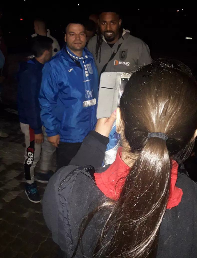 Fortes este tratat ca un star la Craiova