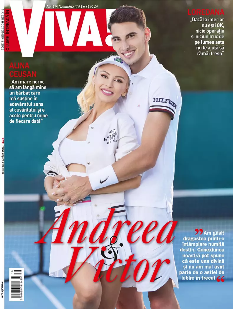 Andreea Bălan și Victor Vlad Cornea - copertă VIVA!