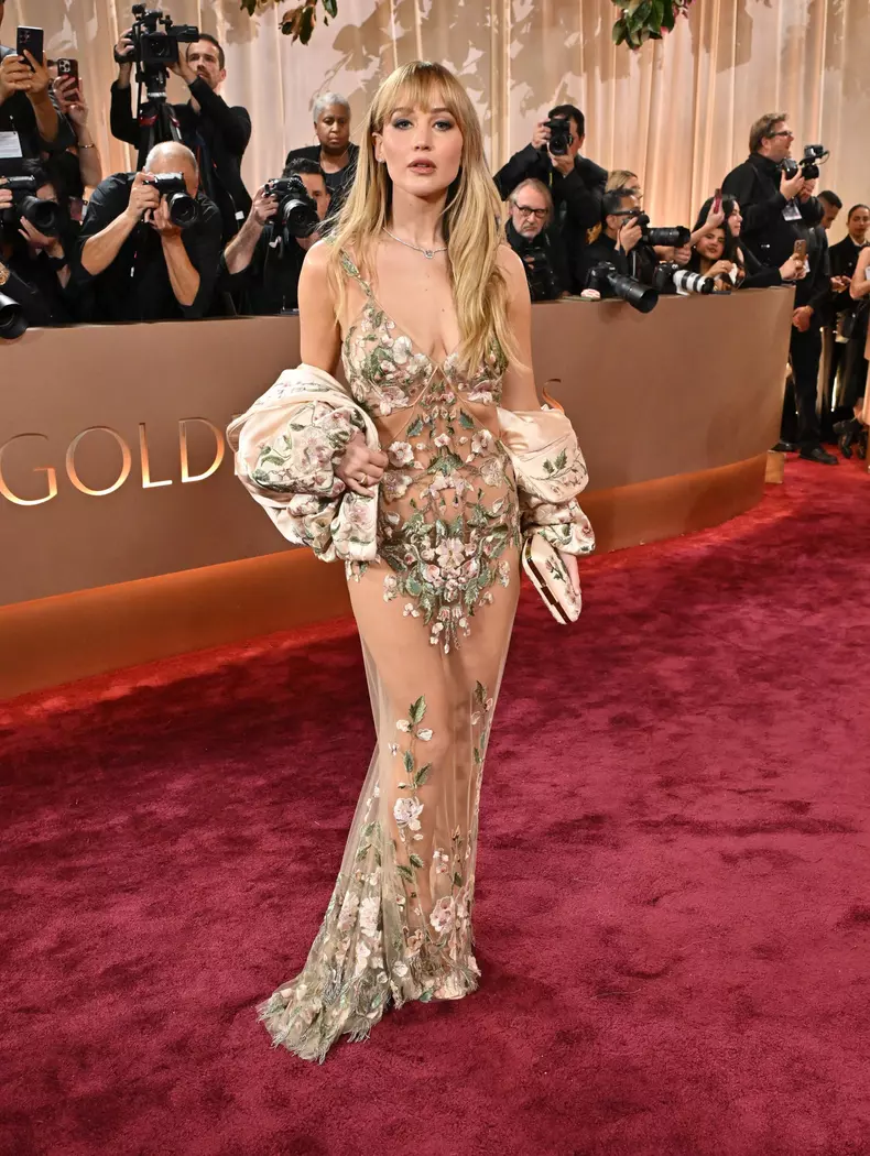 Jennifer Lawrence la Globurile de Aur 2026