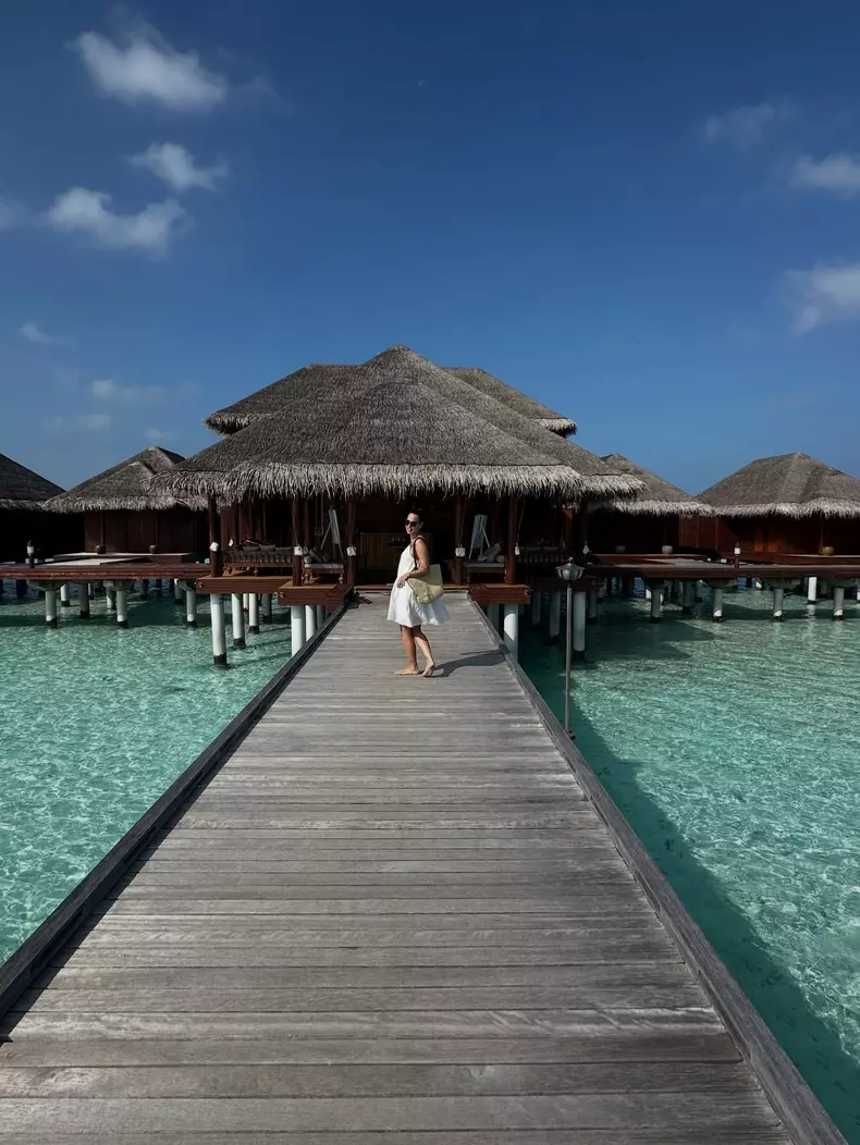 Andreea Raicu vacanta maldive