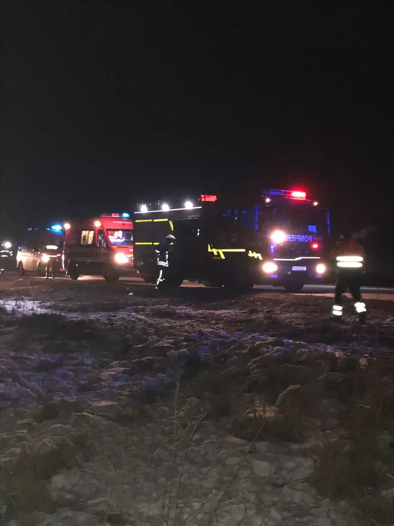 accident cu opt victime, vaslui, s-a acctivat planul rosu