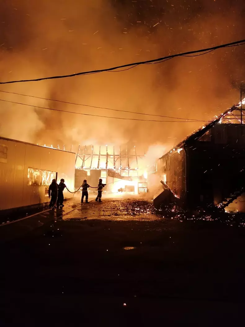 Incendiu Reghin