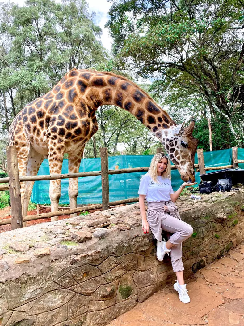 andreea banica vacanta in kenya