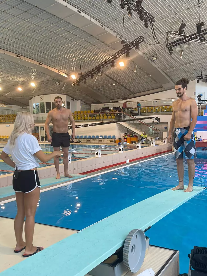 Radu Itu Antrenament spalsh vedete la apa