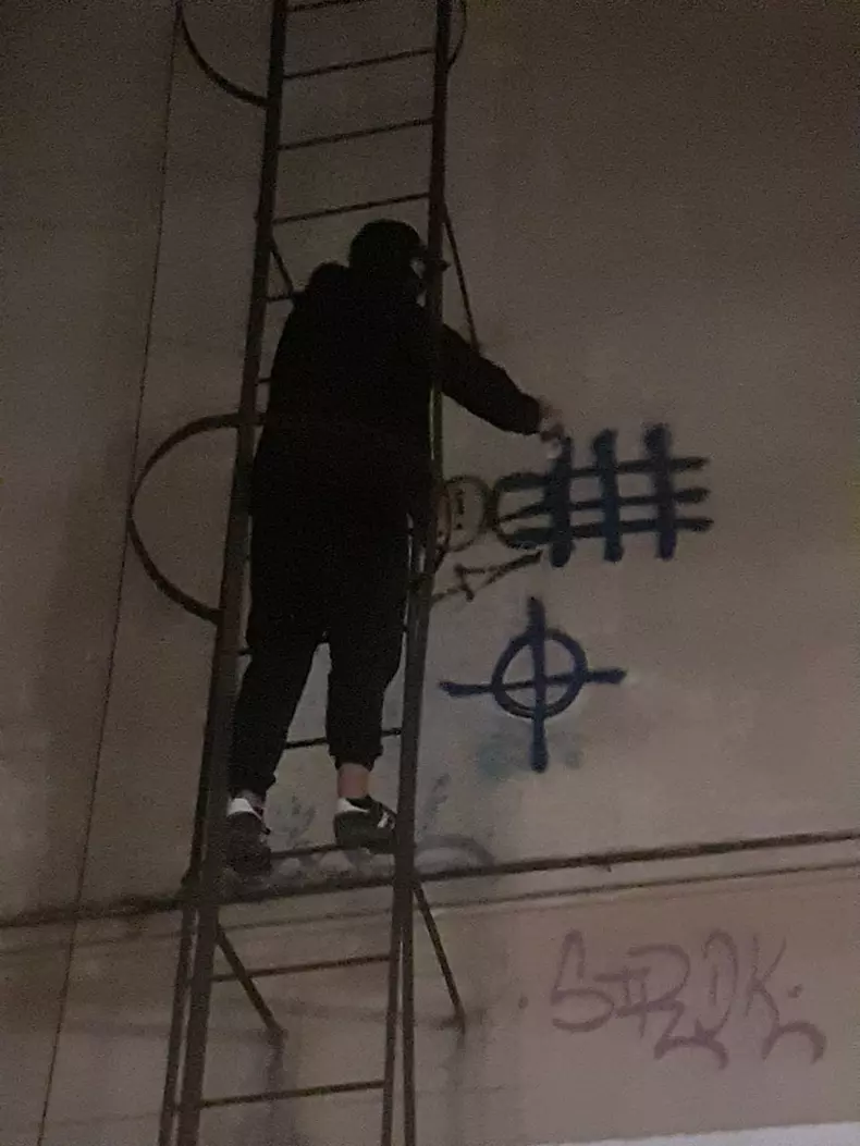 Postare publicată pe 31 octombrie pe canalul NS