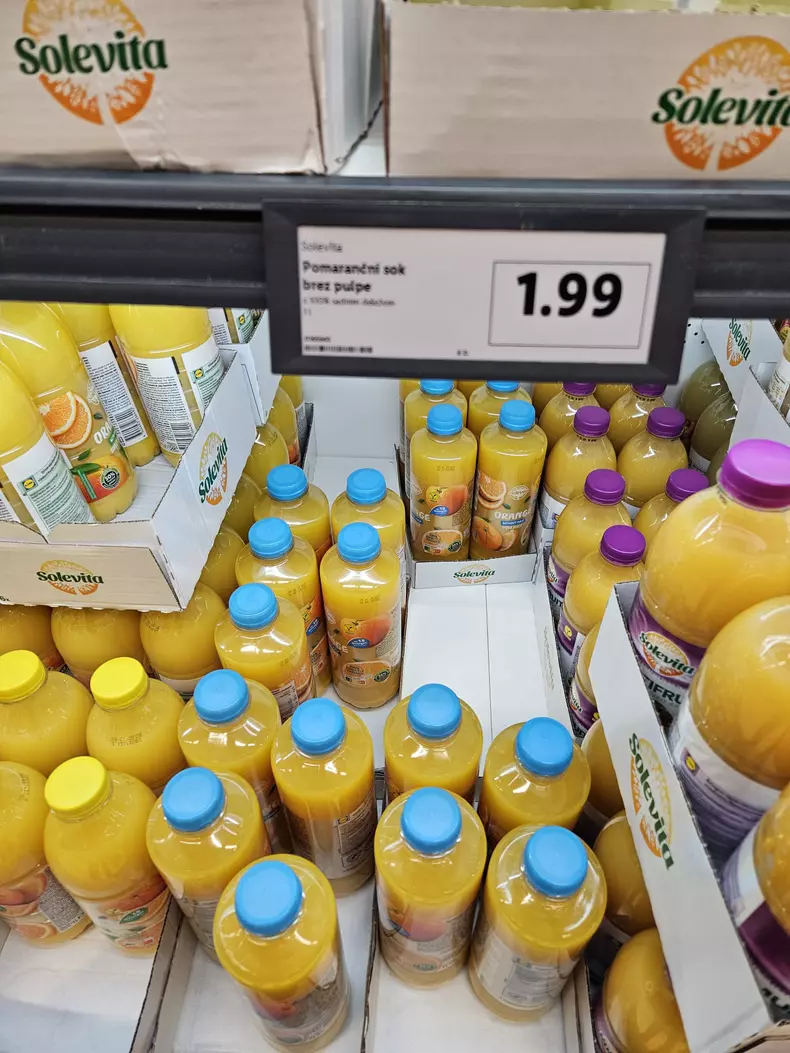 9, Suc 2 portocale Solevita Ljubliana