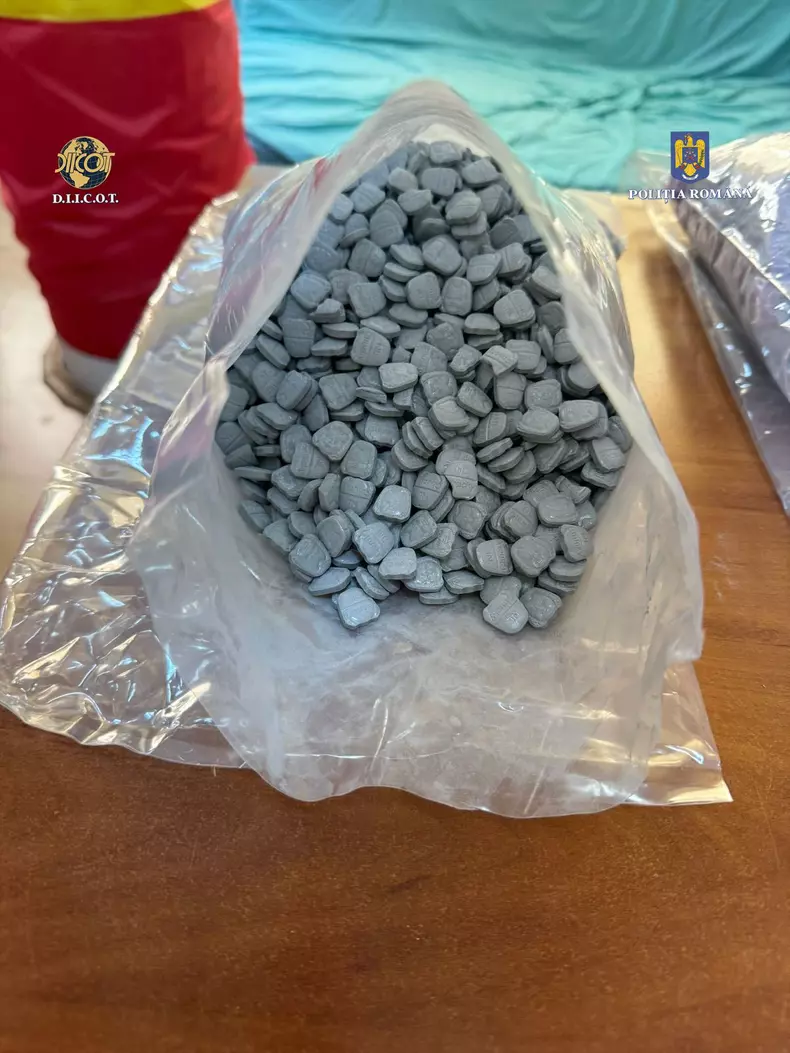 Doi tineri au fost arestati după ce au primit droguri din Olanda, ascunse intr-o punga de hrana pentru câini5