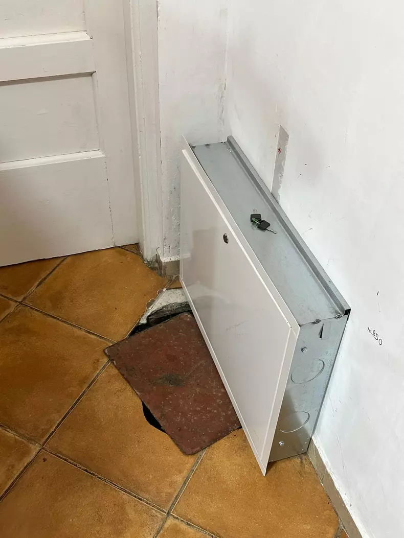 Poză dintr-un azil care funcționa ilegal în Voluntari. Foto ANPC