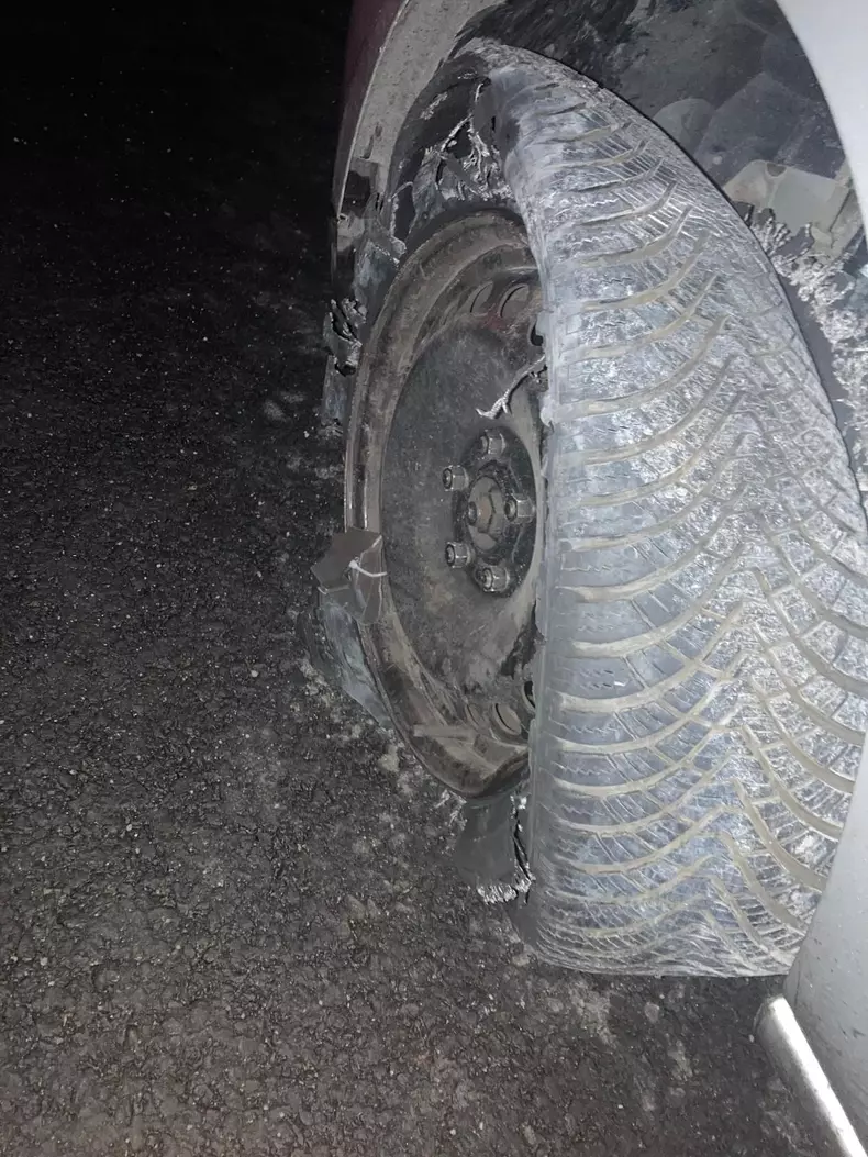 roti distruse pe Autostrada A1 (1)