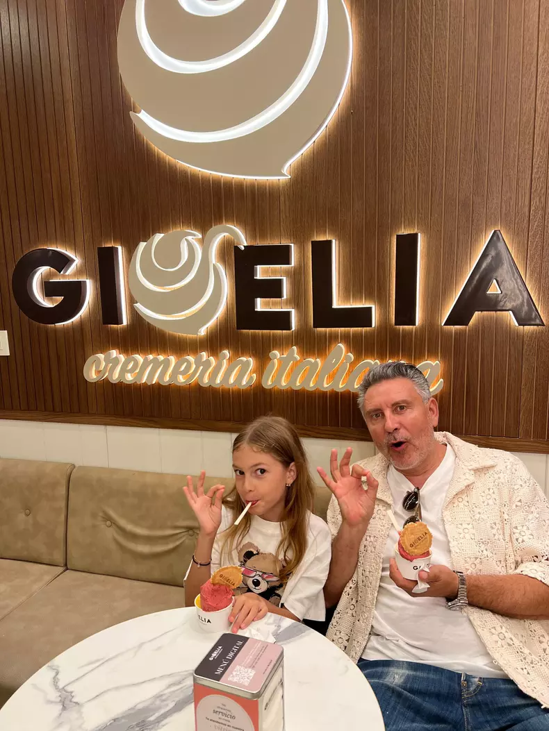 Chef Sautner, alături de fiica sa