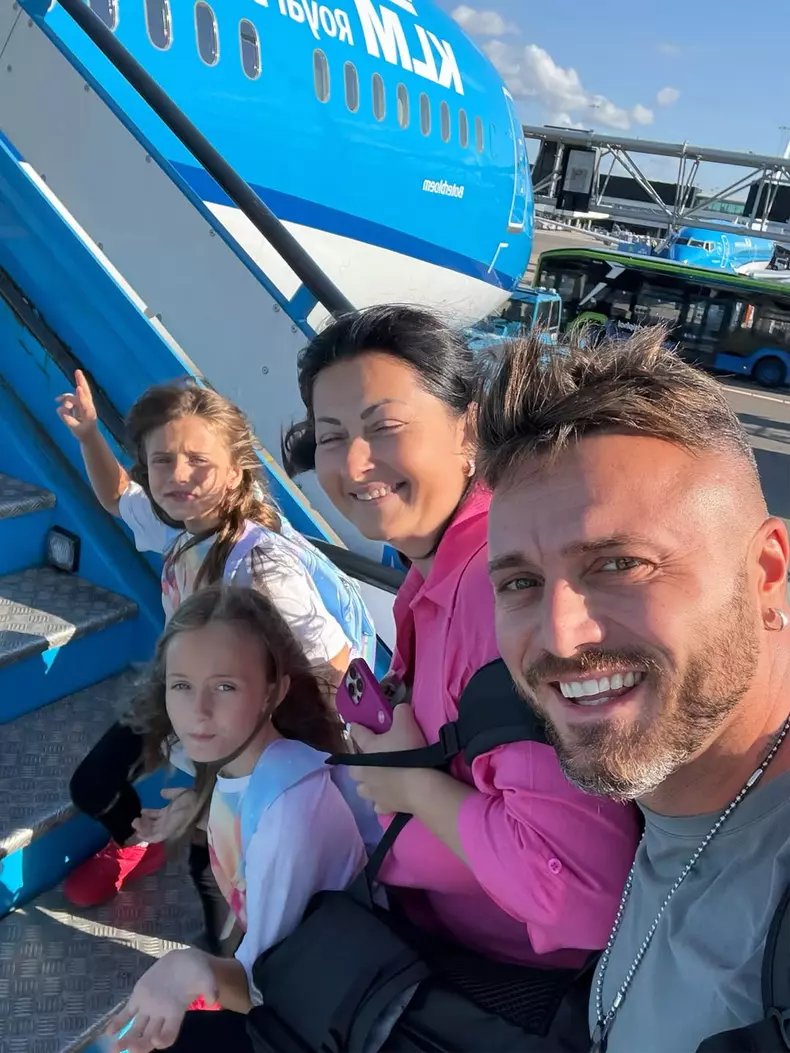 Gabriela Cristea, vacanță cu familia sa (1)