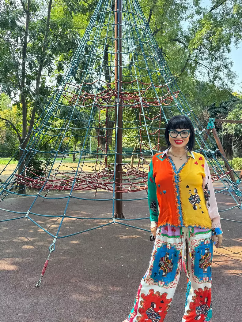 Ozana barabancea in parc