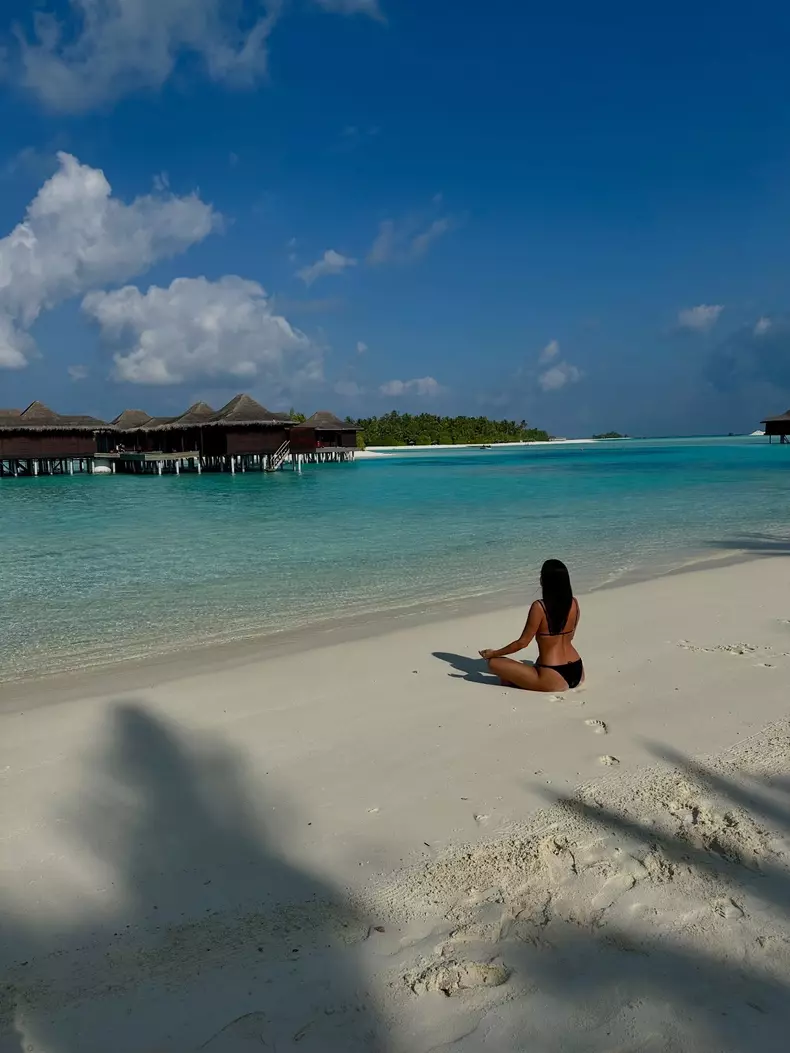 Andreea raicu in maldive