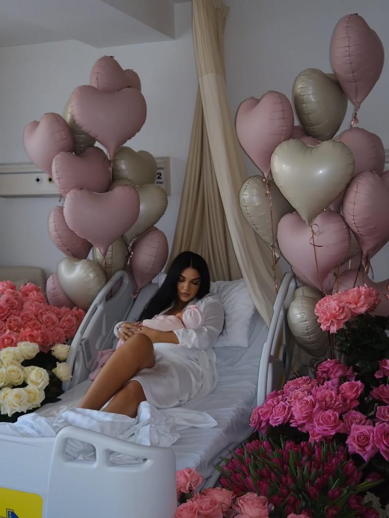 Larisa Udilă a născut o fetiță (10)