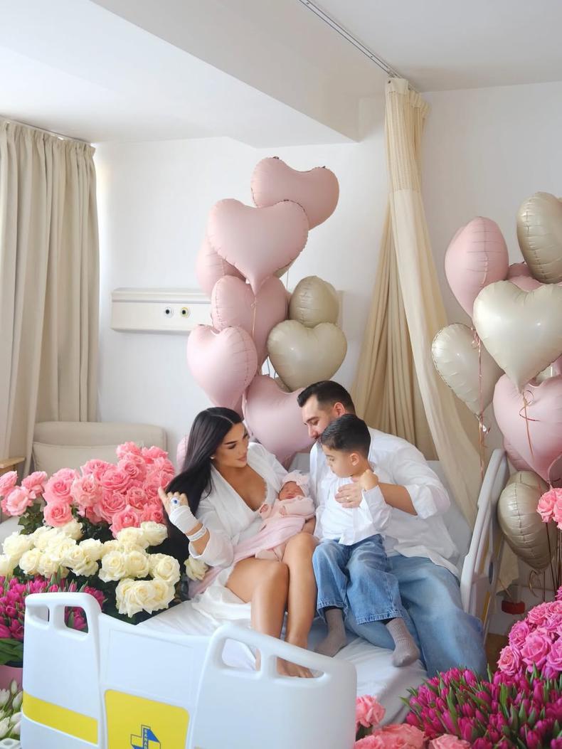 Larisa Udilă a născut o fetiță (4)