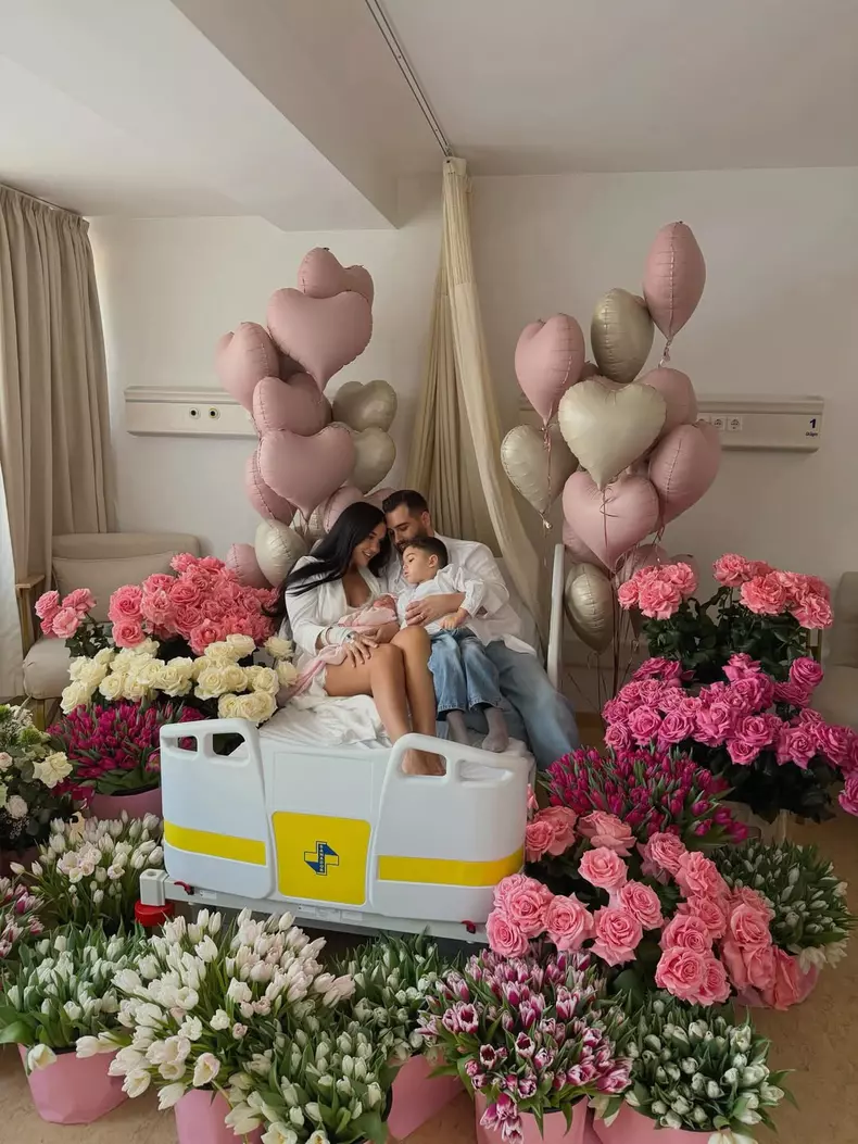 Larisa Udilă a născut o fetiță (7)