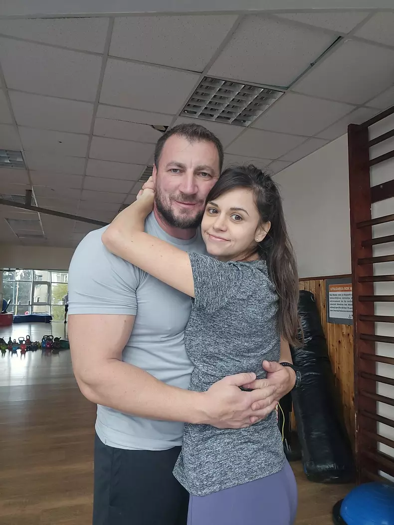 marian godina si georgiana sotia lui