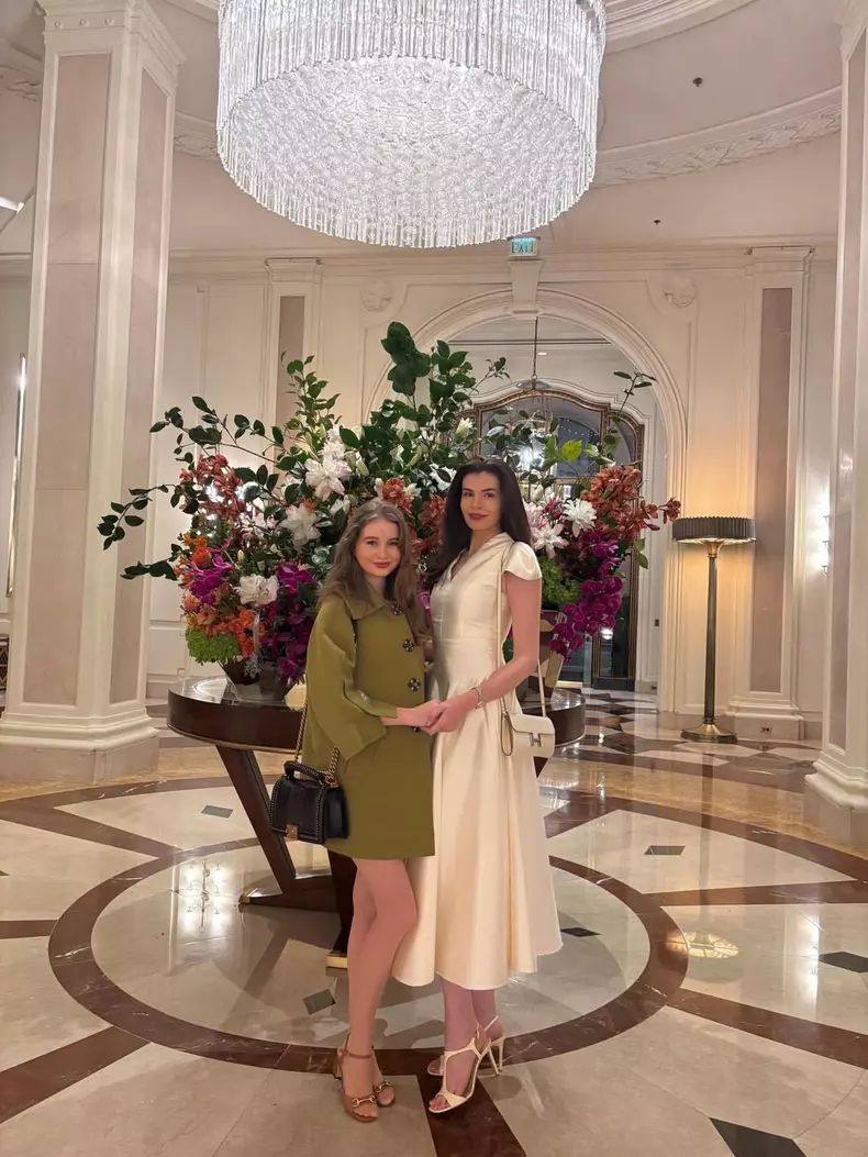 Monica Gabor și Irina, fiica ei (1)