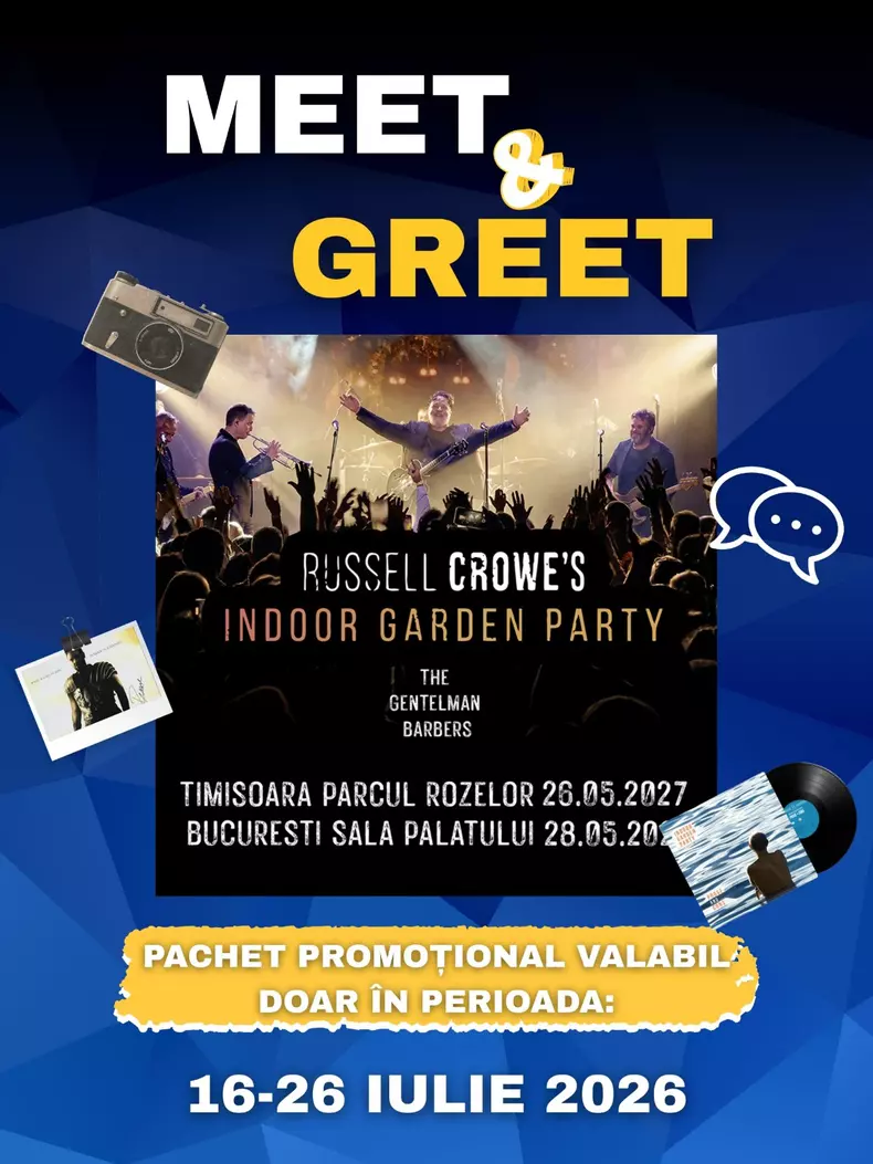 Russell Crowe concert România