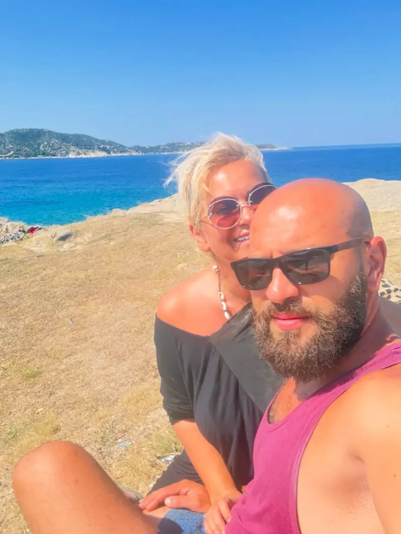 Paula Chirila si iubitul in vacanță (1)