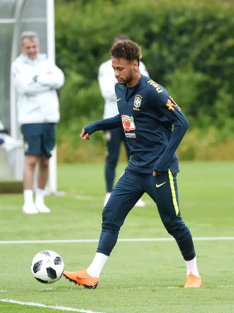 Brazil training in London