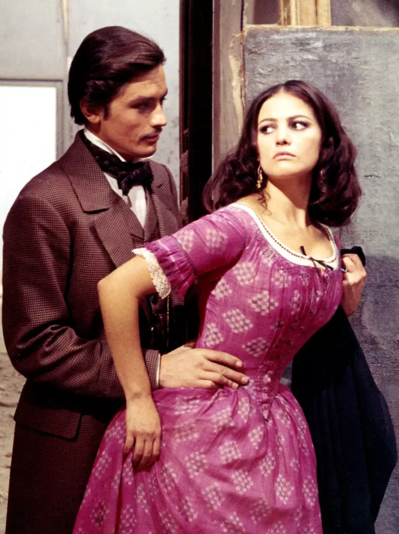 Claudia Cardinale și Alain Delon (1)