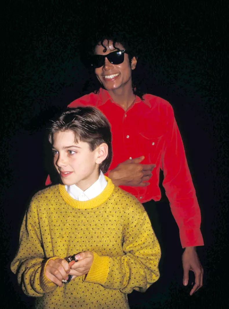 Michael Jackson și James Safechuck în 1988. Foto: Hepta / Alpha Press