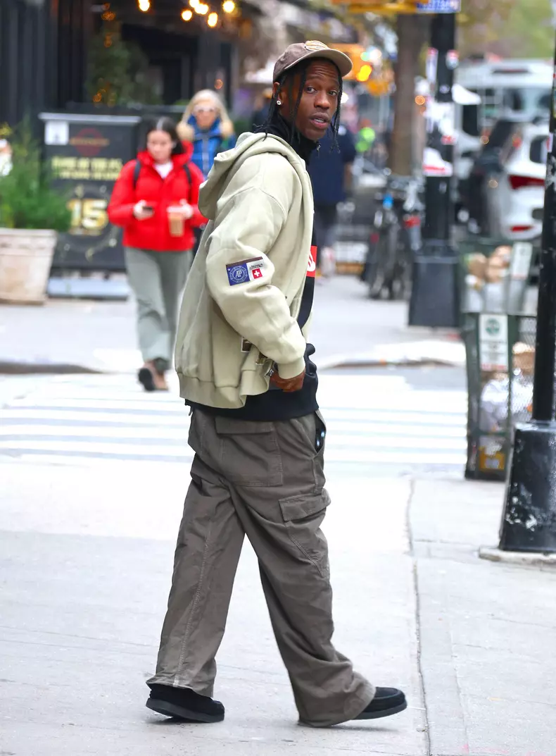 Travis Scott out in New York