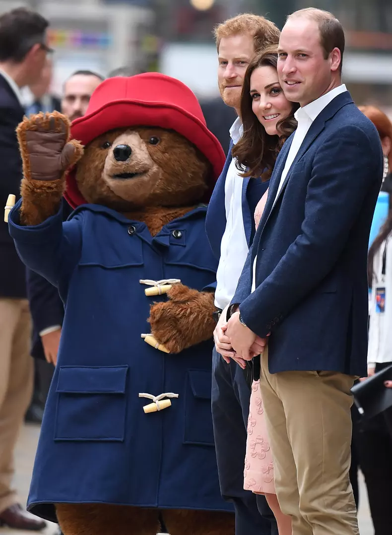 William, Kate and Harry attend a Charities Forum event