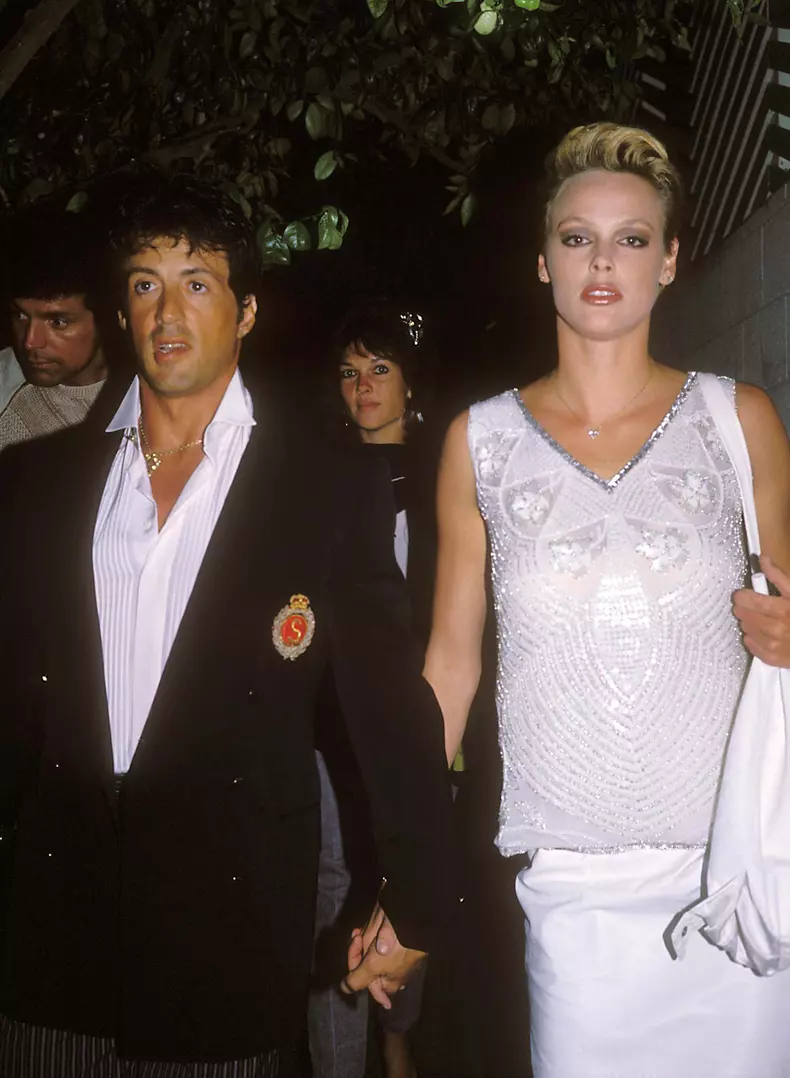 SYLVESTER STALLONE si BRIGITTE NIELSEN (northfoto)
